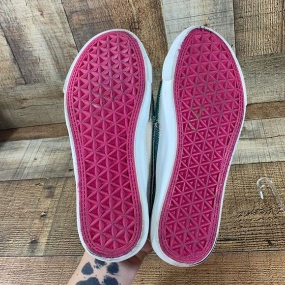 Corkys Rainbow Striped Babalu Canvas Shoes - Picture 10 of 11